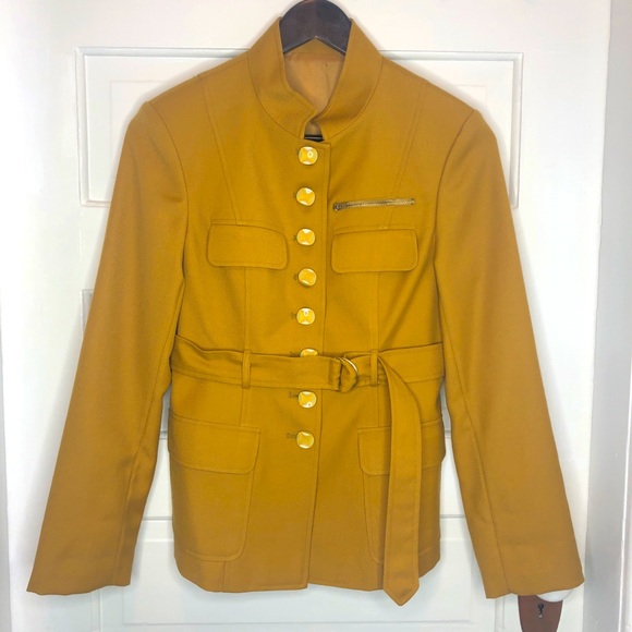 Vintage Moto Yellow Small Jacket - Picture 1 of 6